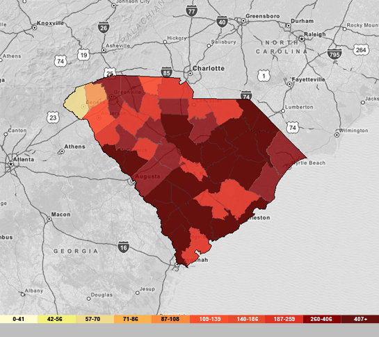 South Carolina - AIDSVu