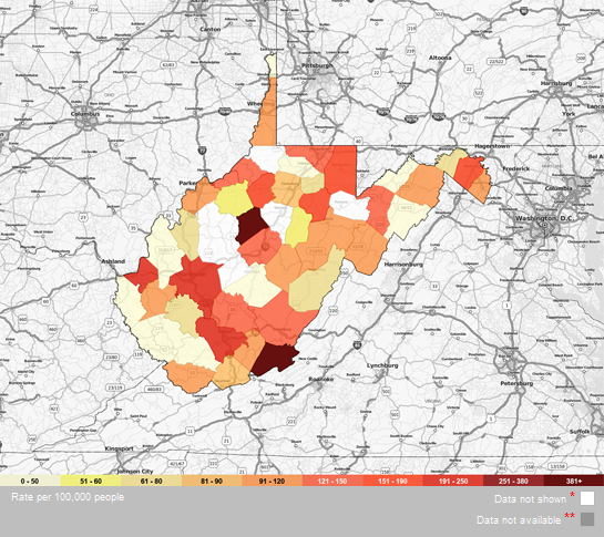 West Virginia - AIDSVu