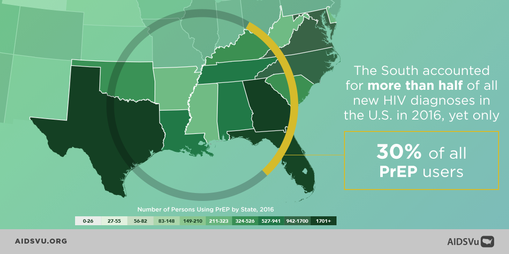 AIDSVu has released the first-ever interactive state-level PrEP use maps. Share AIDSVu's PrEP infographics today.